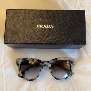 Prada tortoise shell sunglasses